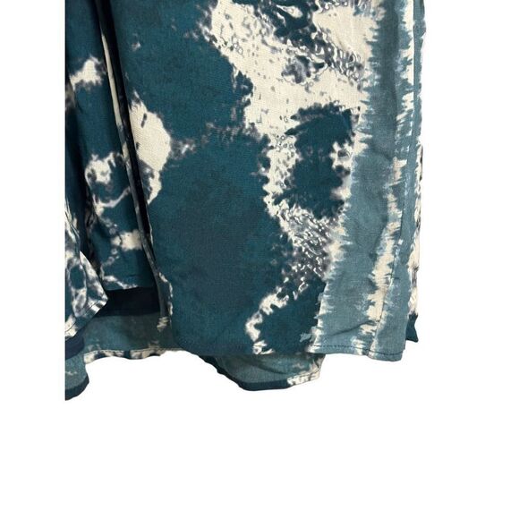 Zara Xsmall oversized Mini Tie-Dye Dress - Blue - Picture 6 of 16